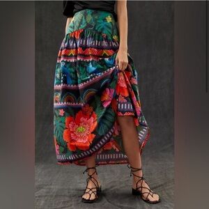 FARM RIO - Nature Beauty Midi Skirt